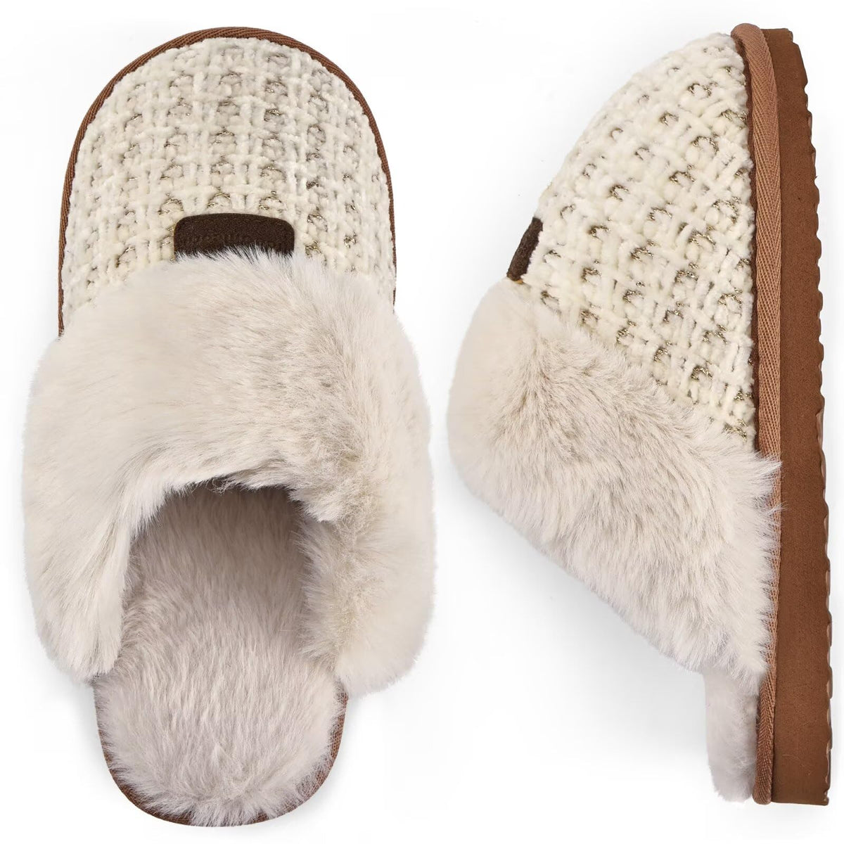 IceUnicorn Kids Slippers Girls Boys Fuzzy House Shoes Bedroom Slides