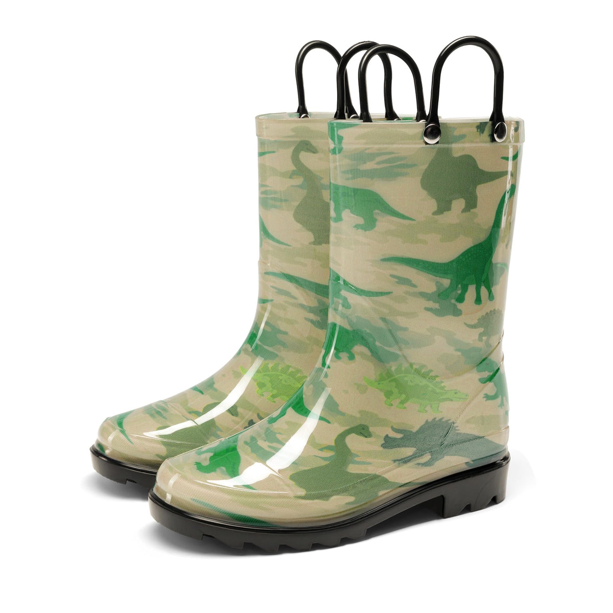DREAM PAIRS Kids Waterproof Rain Boots