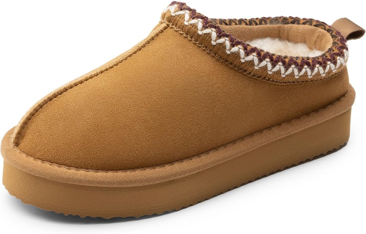 DREAM PAIRS Girls Slippers Kids Platform Slipper