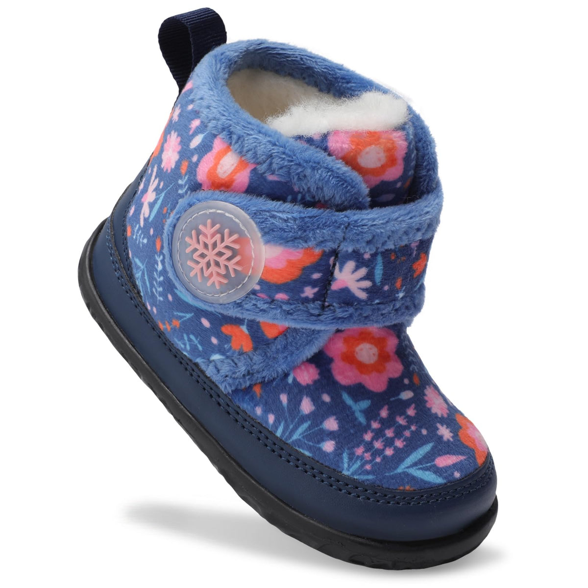Scurtain Toddler Slippers Girl Boy House Shoes Baby Fuzzy Winter Boots