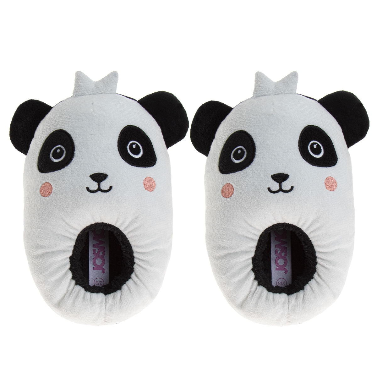Josmo Kids Girl Slippers Animated Cartoon House Shoes - Lightweight Plush Warm Comfort Soft Aline (sizes: 9-10 toddler / 11-13 Little Kid / 1-5 Big Kid)