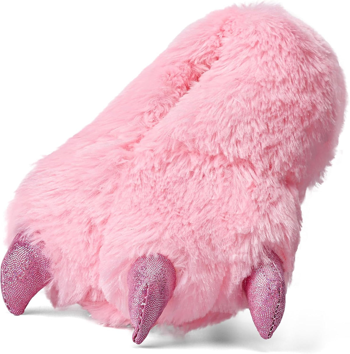 WateLves Boys Girls Full Wrapped Slippers Kids Plush Animal Paw Slippers