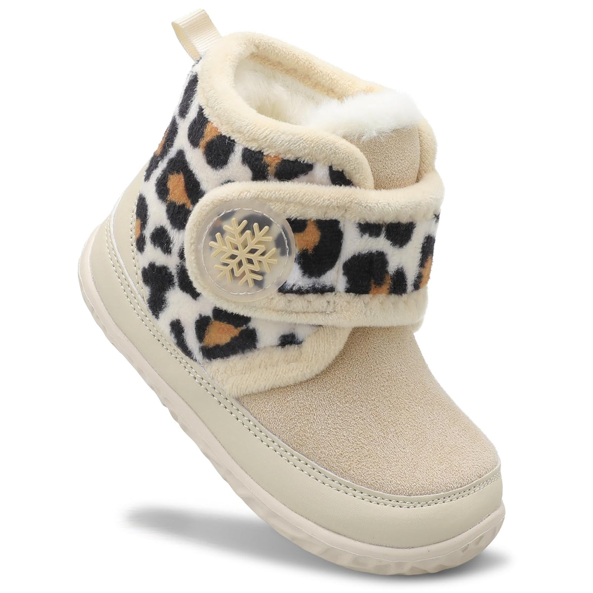 Scurtain Toddler Slippers Girl Boy House Shoes Baby Fuzzy Winter Boots