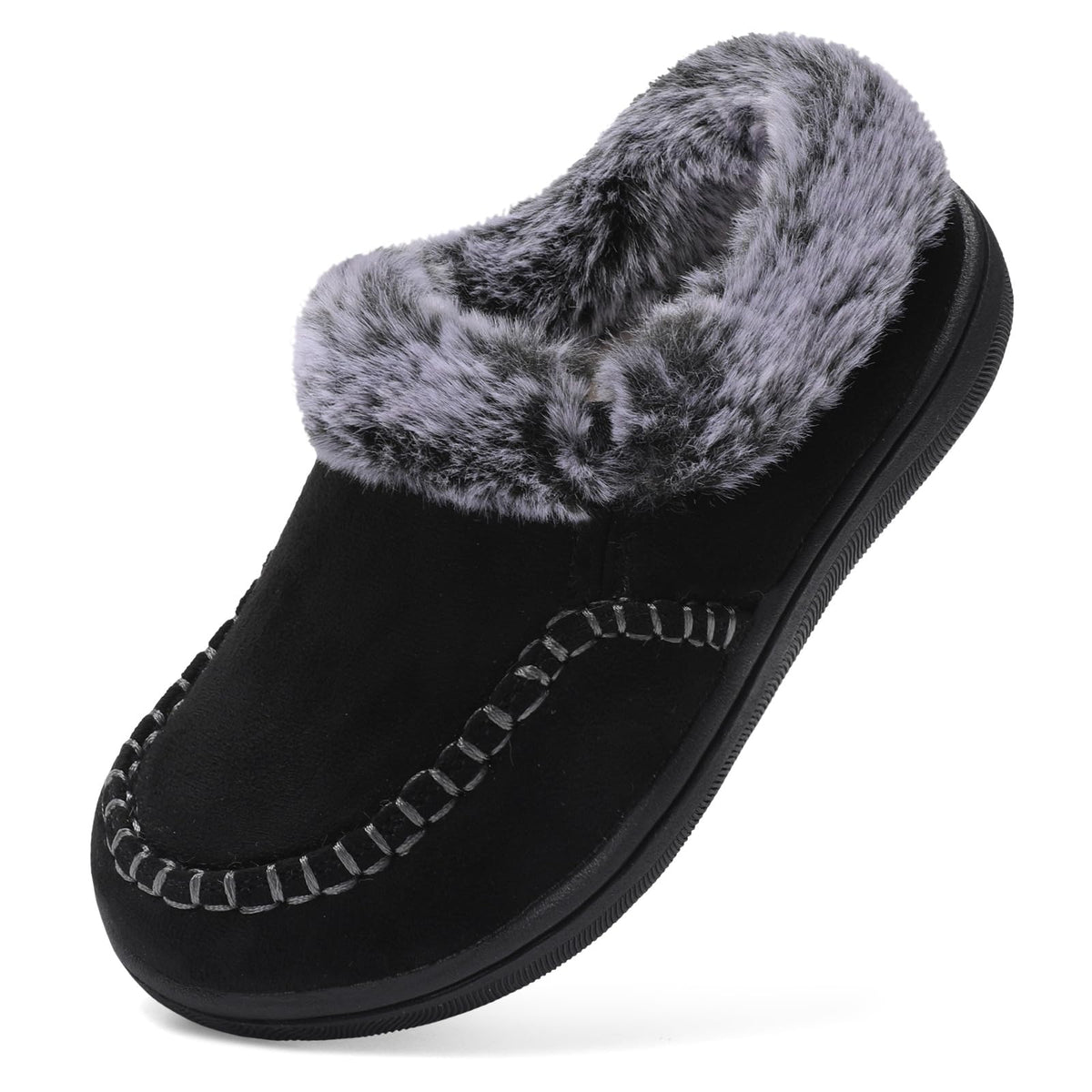 LeIsfIt Kids Slippers Boys Girls Warm Memory Foam Fuzzy House Shoes