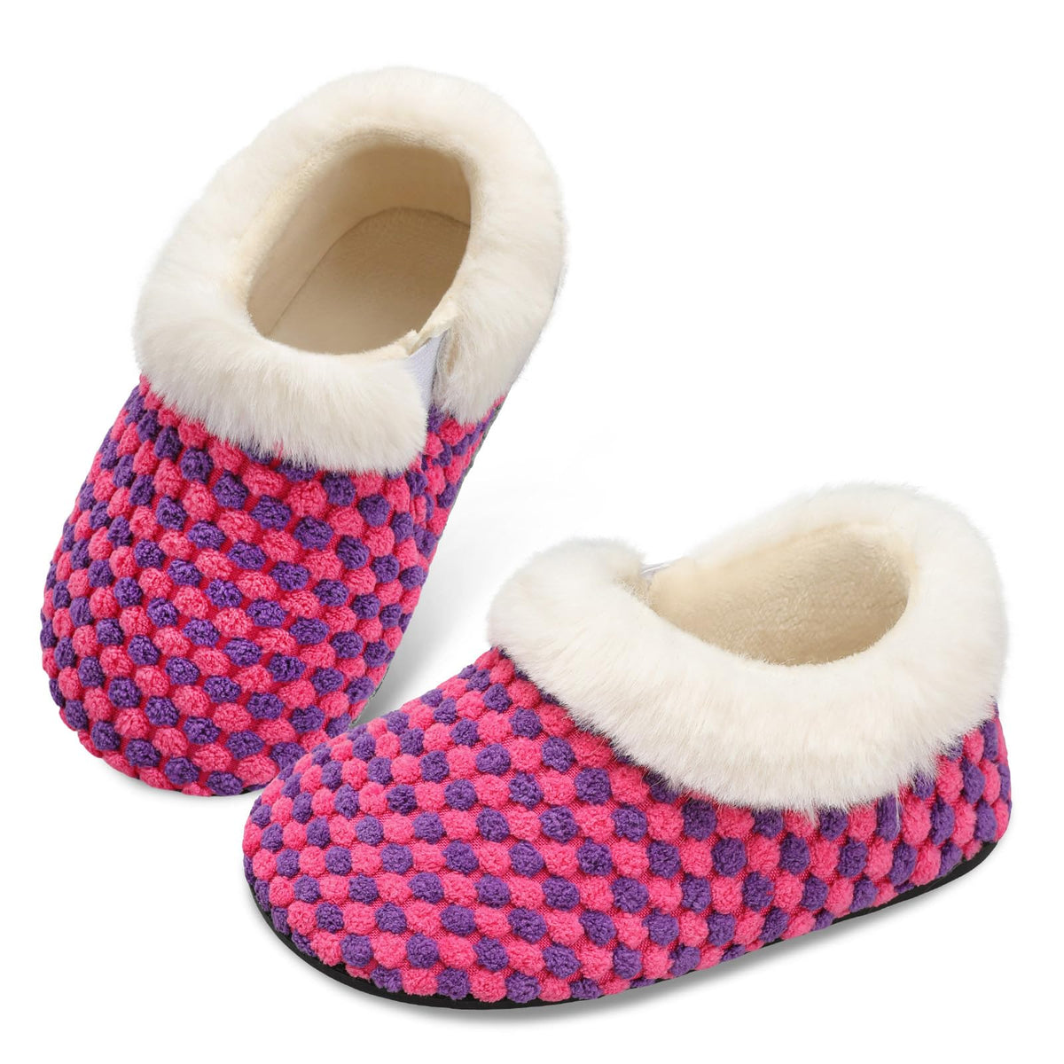 Centipede Demon Toddler Slippers for Boys Girls Slip on Kids Baby Toddlers House Shoes Lightweight Barefoot Furry Sock Shoes Indoor Outdoor Warm Walking Shoes