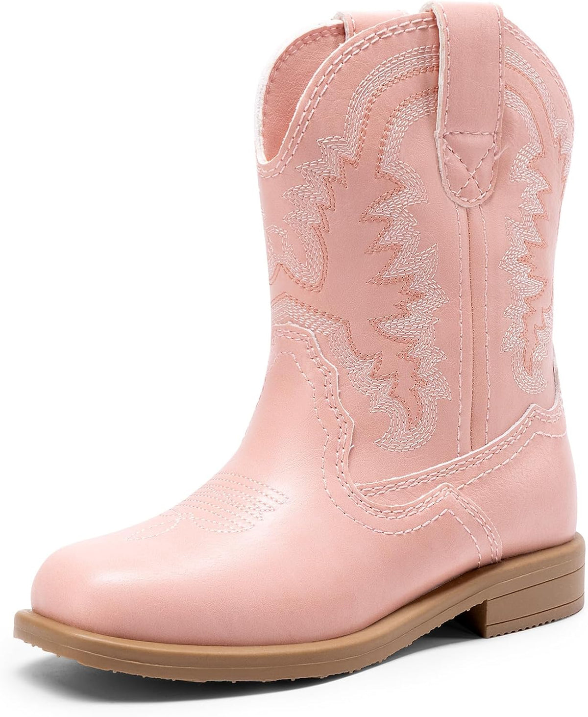 DREAM PAIRS Toddler Boys Girl Cowboy Cowgirl Boots