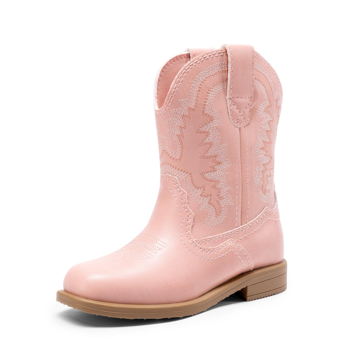 DREAM PAIRS Toddler Boys Girl Cowboy Cowgirl Boots