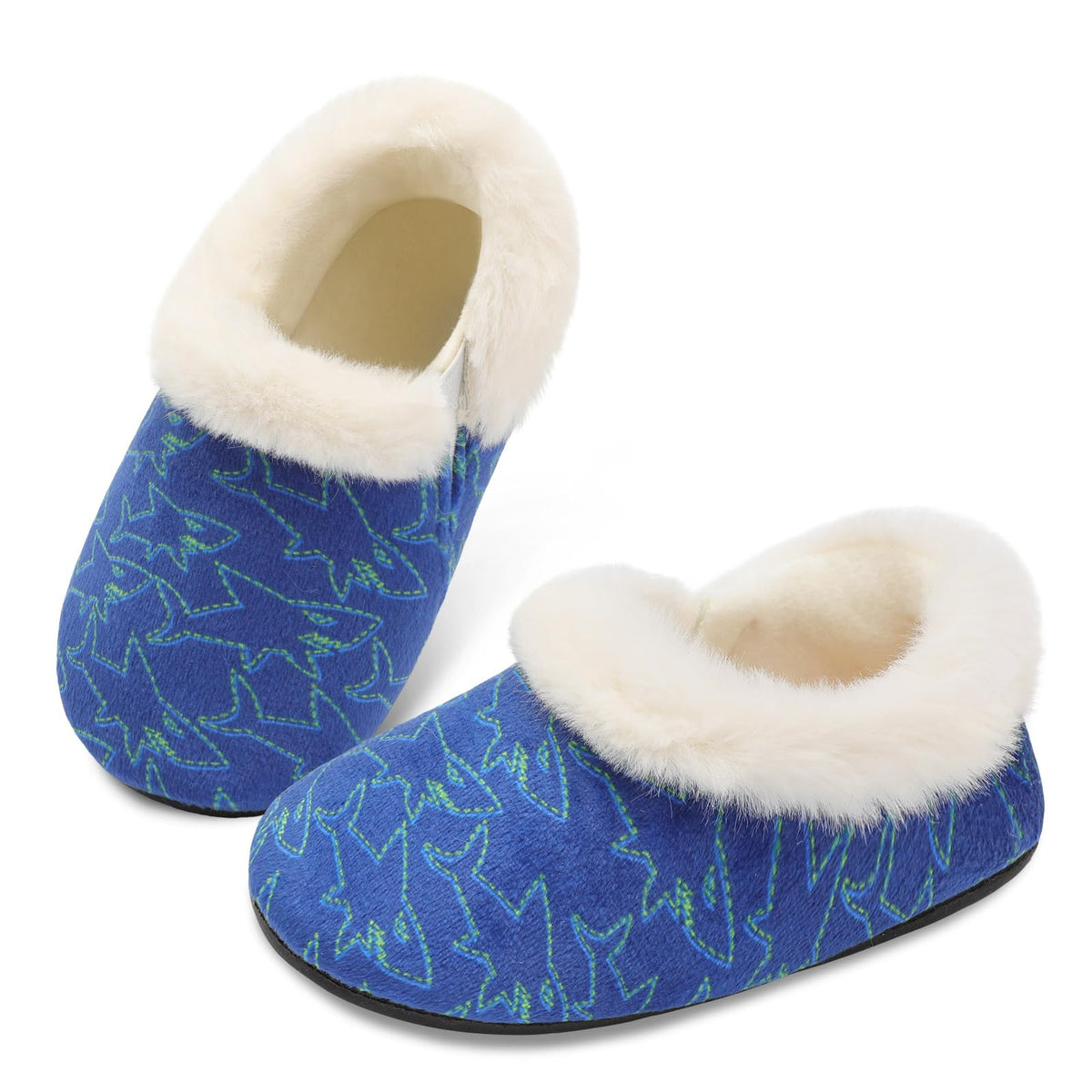 Centipede Demon Toddler Slippers for Boys Girls Slip on Kids Baby Toddlers House Shoes Lightweight Barefoot Furry Sock Shoes Indoor Outdoor Warm Walking Shoes
