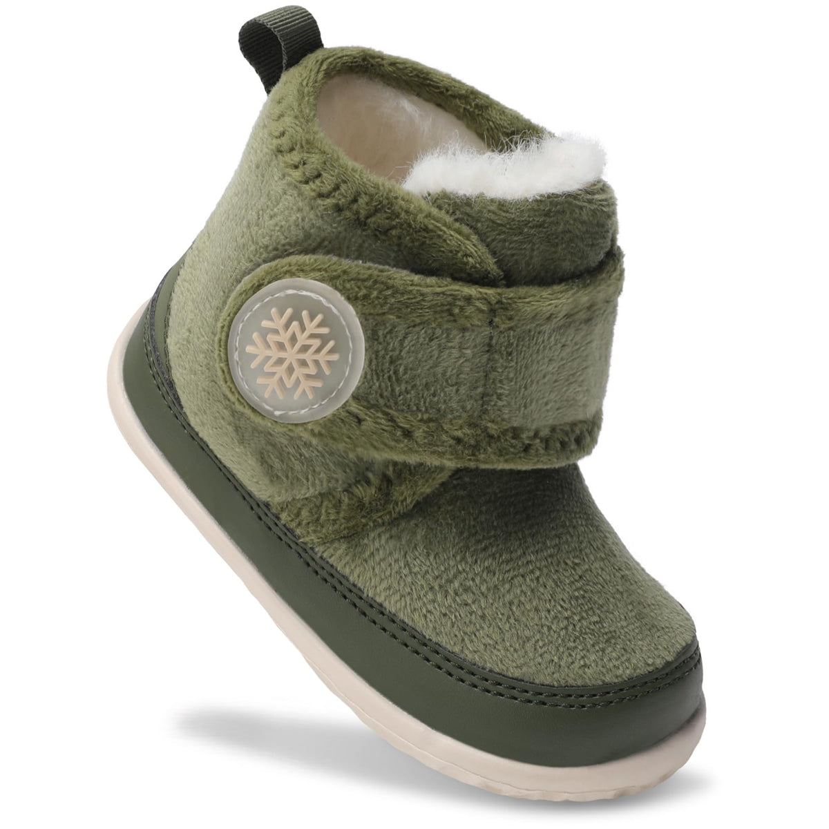 Scurtain Toddler Slippers Girl Boy House Shoes Baby Fuzzy Winter Boots