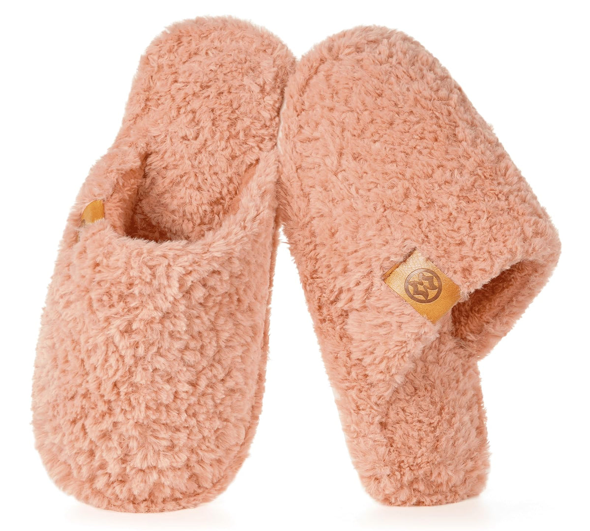 Dokela Fuzzy Kids Slippers Girls Boys Cozy House Slippers