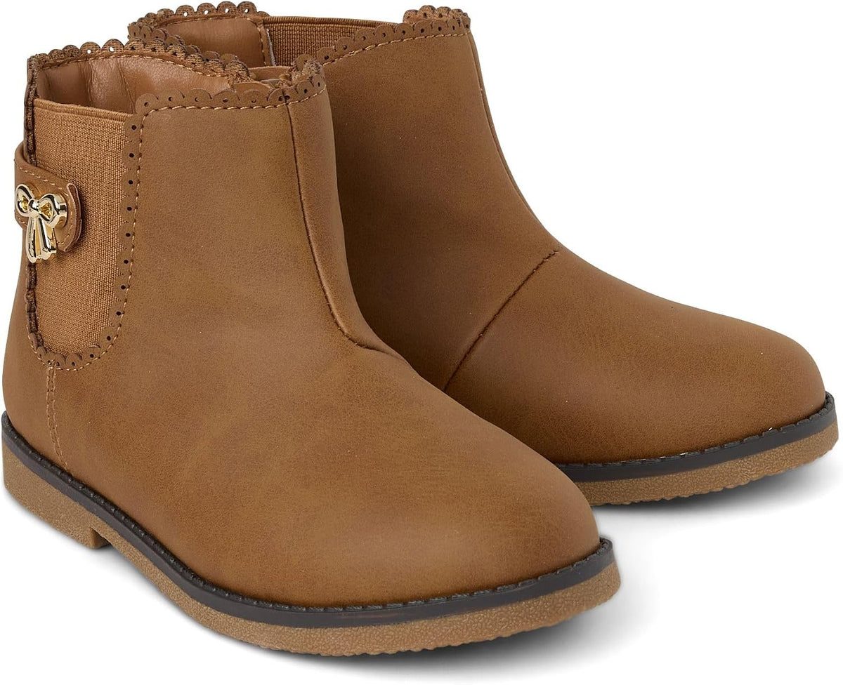 Gymboree girls And Toddler Faux Leather Ankle Booties