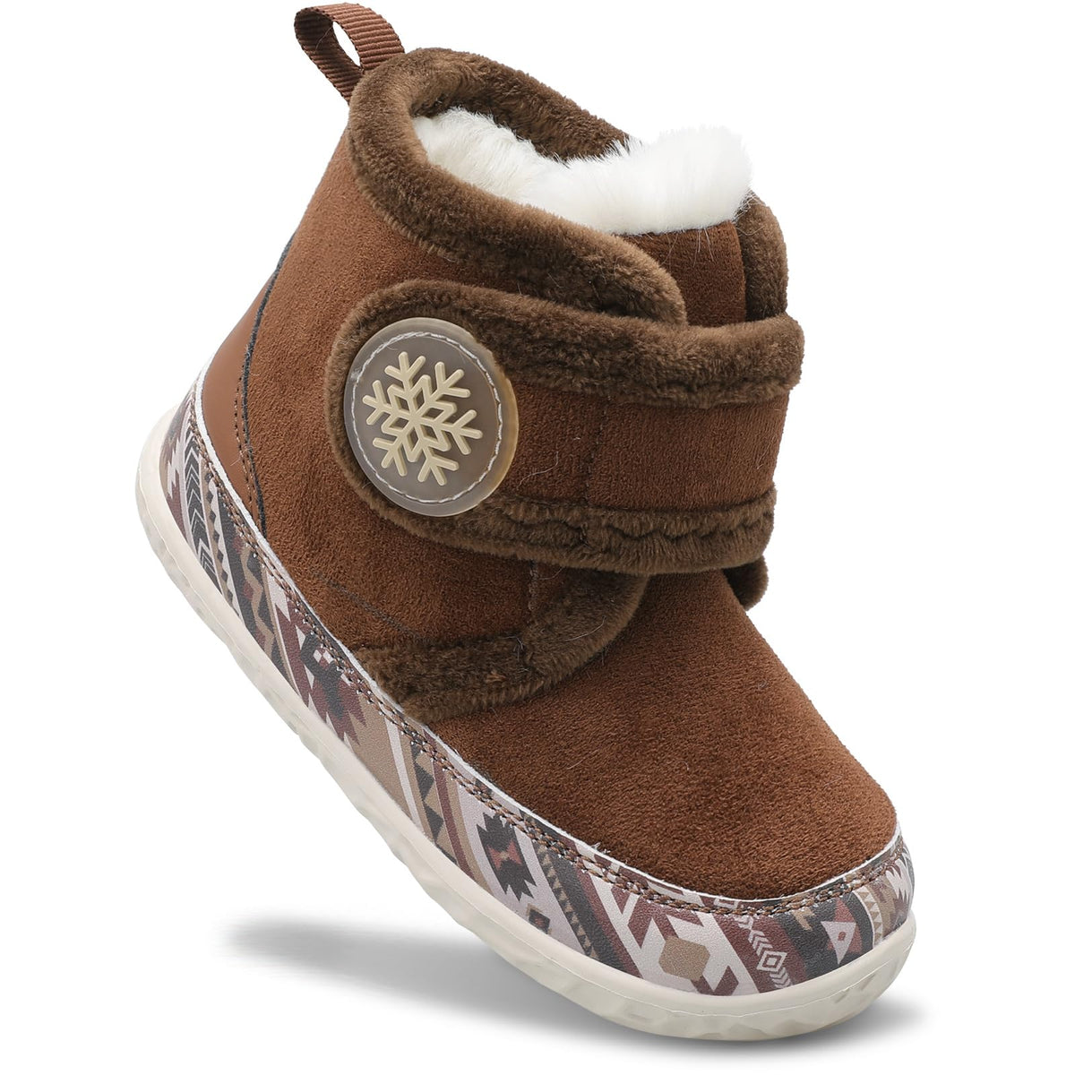 Scurtain Toddler Slippers Girl Boy House Shoes Baby Fuzzy Winter Boots