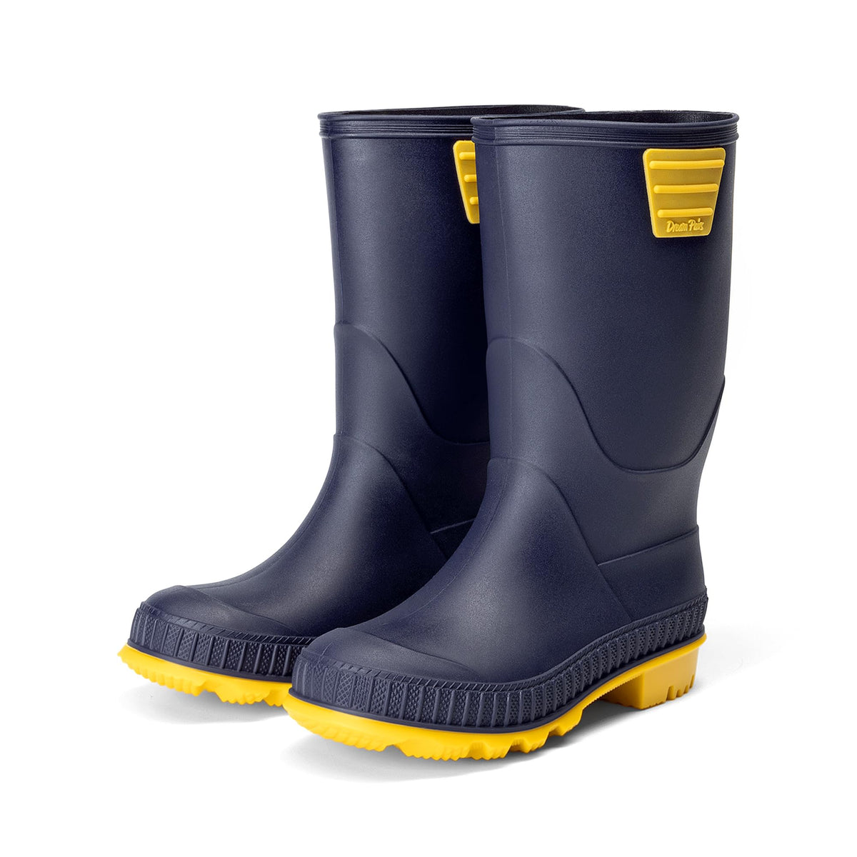 DREAM PAIRS Kids Waterproof Outdoor Rain Boots