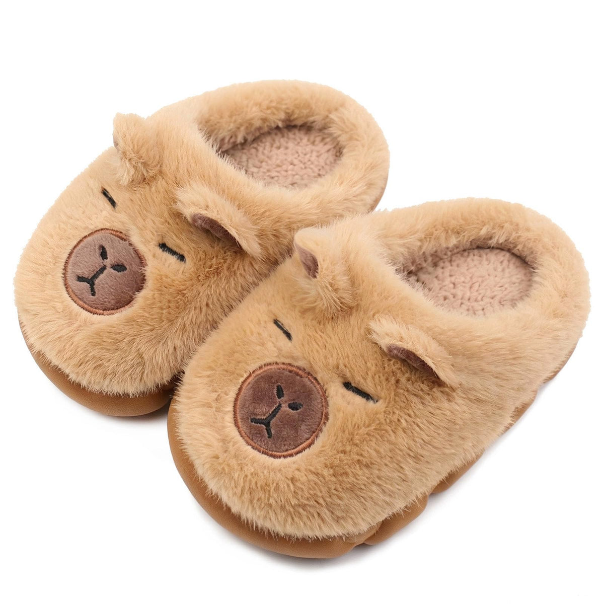 Kids Slippers Girls Boys House Shoes Plush Animal Capybara Slippers Toddler