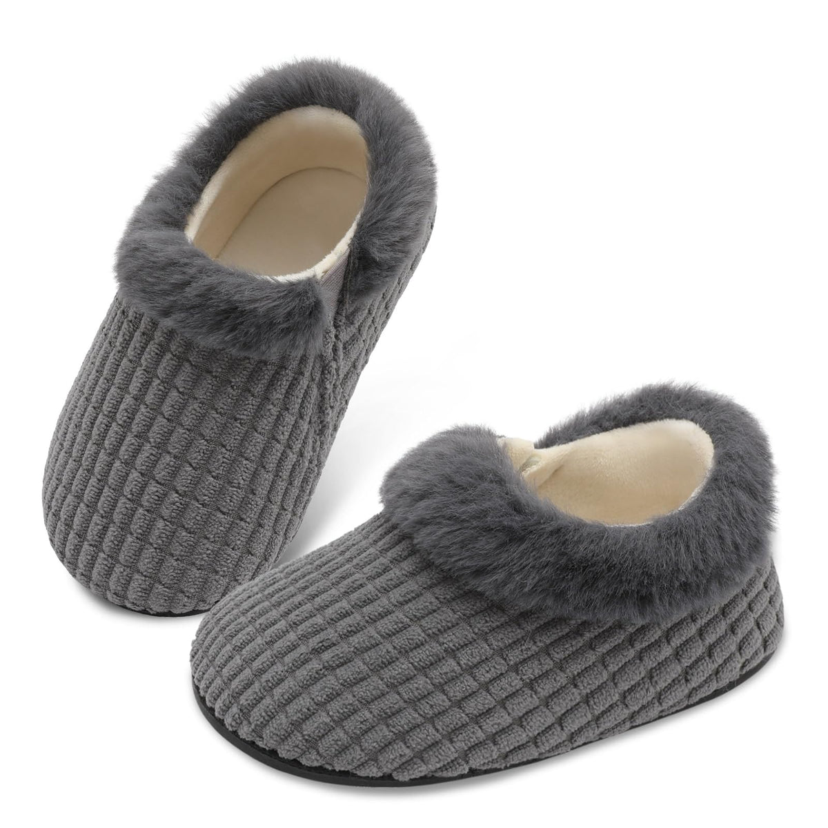 Centipede Demon Toddler Slippers for Boys Girls Slip on Kids Baby Toddlers House Shoes Lightweight Barefoot Furry Sock Shoes Indoor Outdoor Warm Walking Shoes