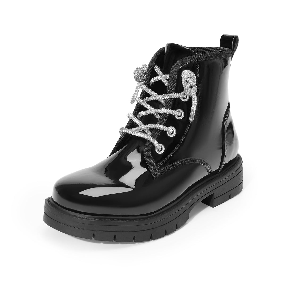 DREAM PAIRS Girls Combat Ankle Boots Shoes