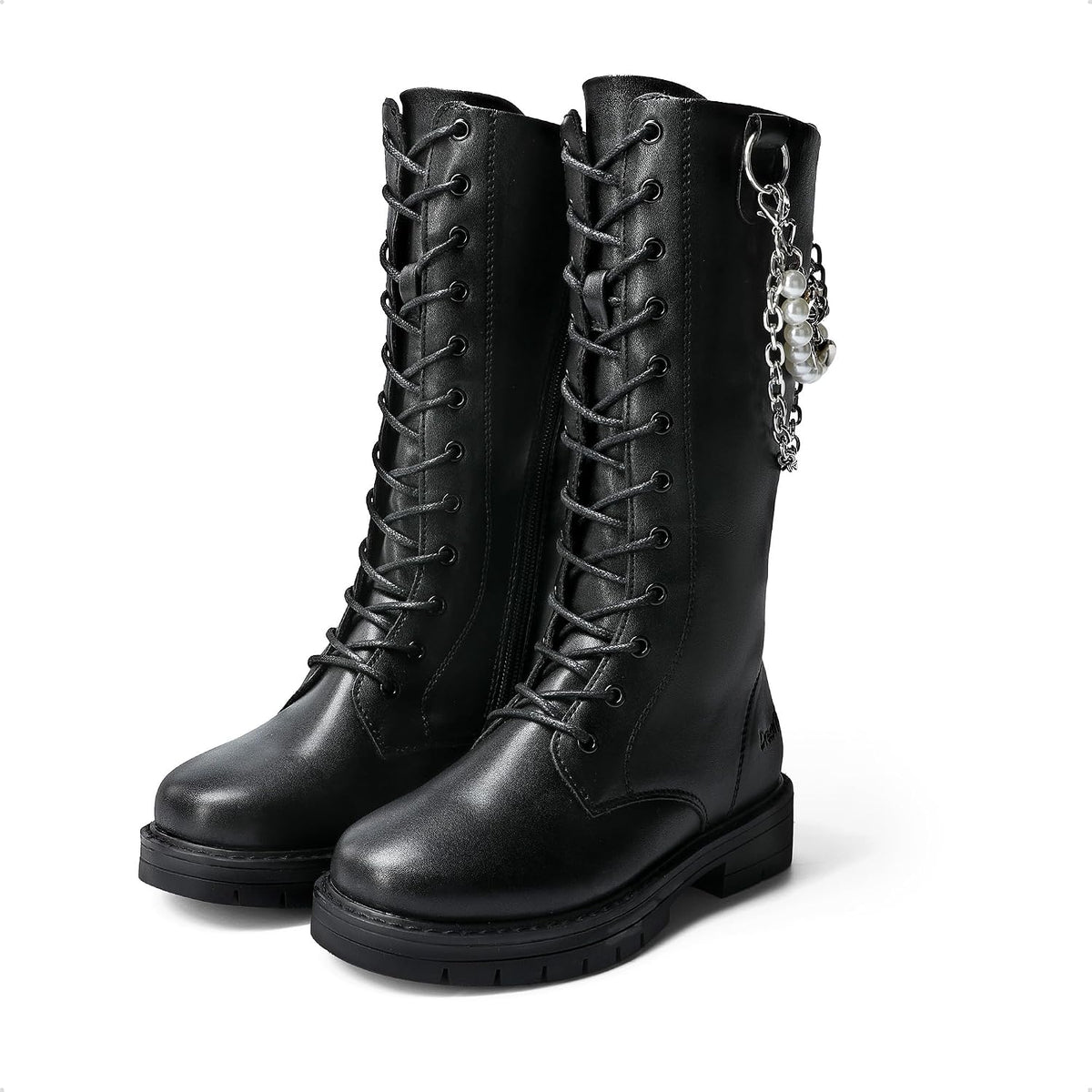 DREAM PAIRS Girls Riding Knee High Boots