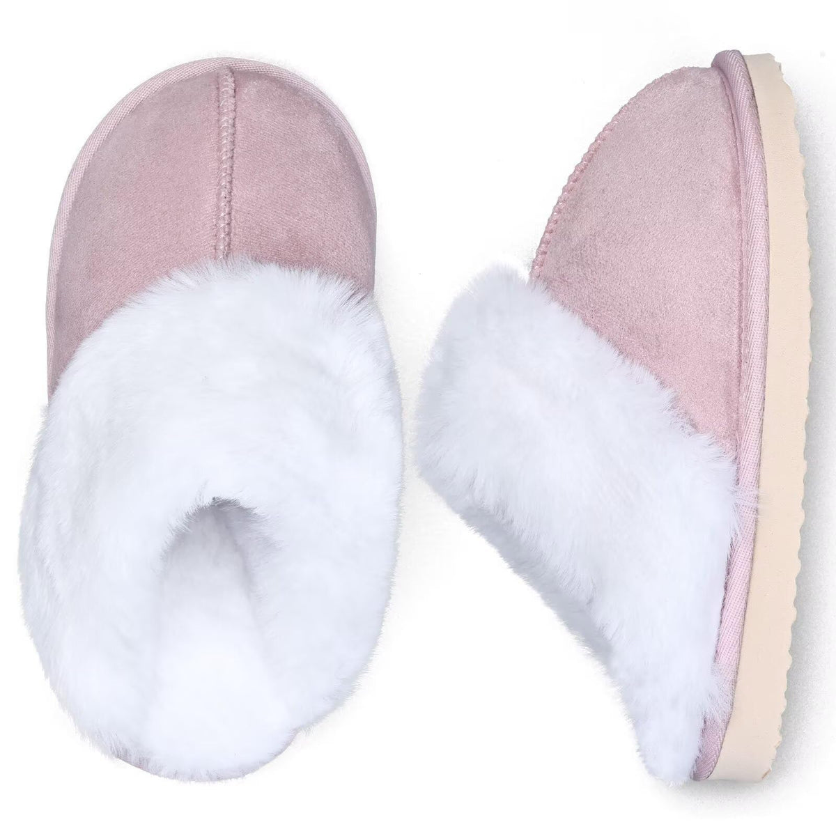 IceUnicorn Kids Slippers Girls Boys Fuzzy House Shoes Bedroom Slides