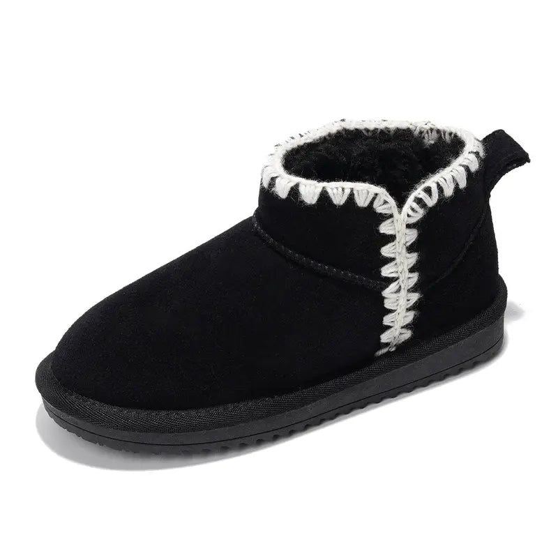Project Cloud Kids | Genuine Leather Girls Boots | Memory Foam | Lightweight | Non-Slip - Karol