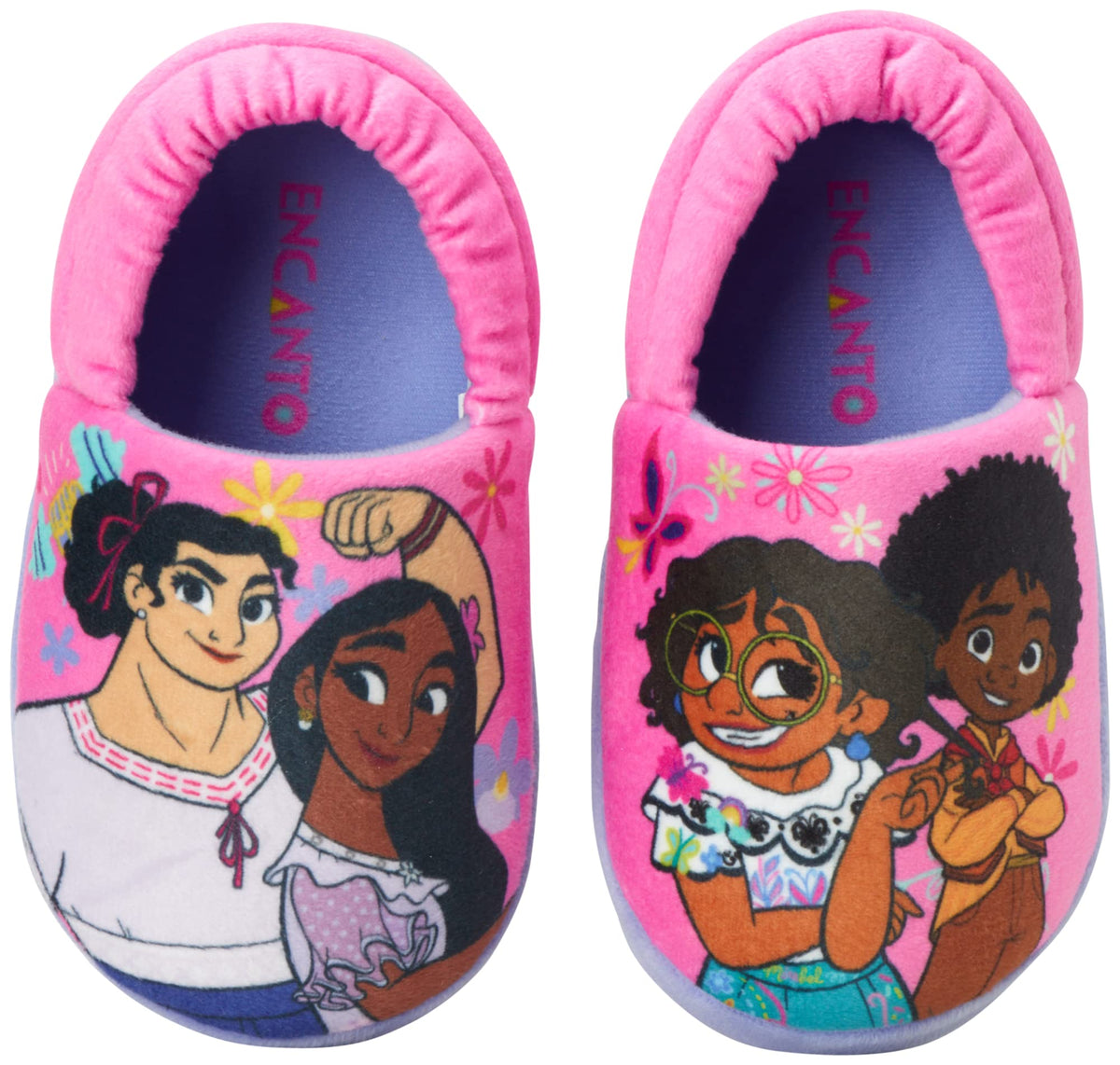 Disney Princess Encanto Little Mermaid Slippers for Girls Kids House Shoes