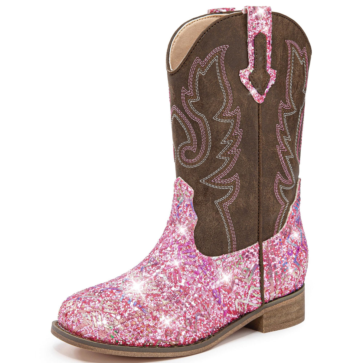 Motasha Cowgirl Boots for Girls Toddler Boys Cowboy Boots Little Kids