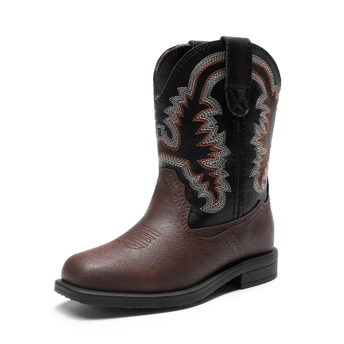 DREAM PAIRS Toddler Boys Girl Cowboy Cowgirl Boots