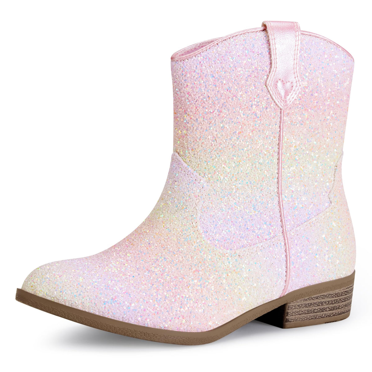 Stelle Girls Glitter Cowgirl Boots Kids Boys Cowboy Boots