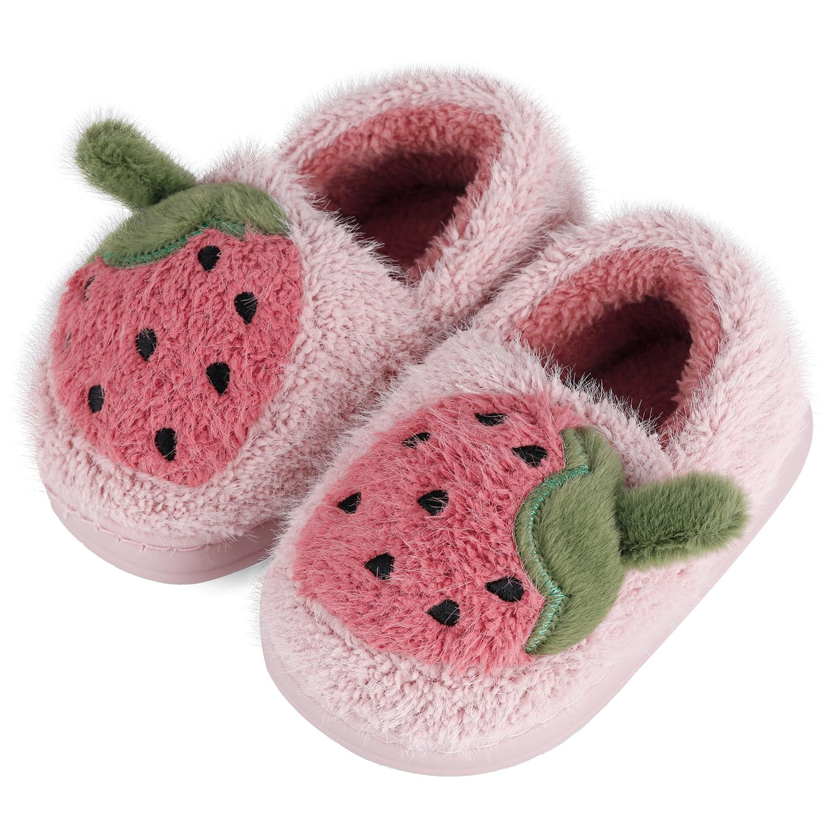 ESTAMICO Girls Boys Plush Warm Slippers