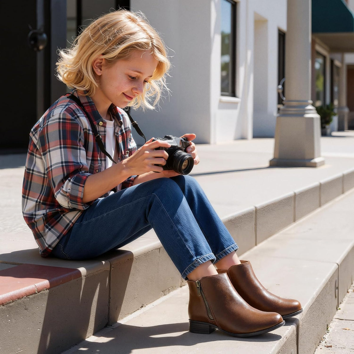 Girls Ankle Boots Chelsea Booties