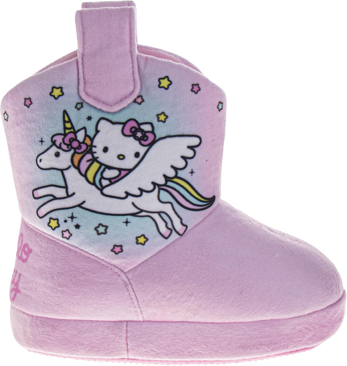 Josmo Hello Kitty Sanrio Slipper Indoor Cute Plush House Shoes for Kids
