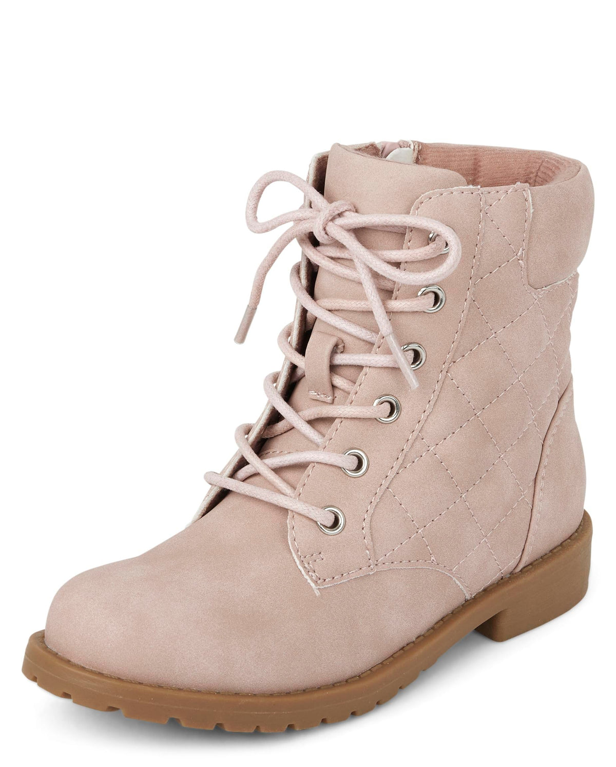 The Children's Place Girls' Girls Lace Up Combat Boots