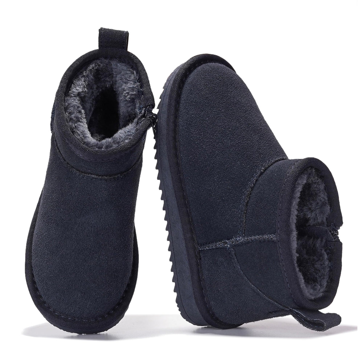 Project Cloud 100% Genuine Leather Girls Boots - Ankle Boots for Girls
