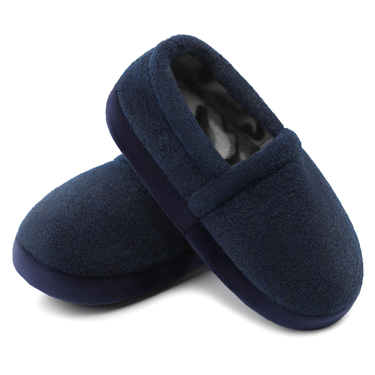MIXIN Little/Big Kid Boy's Slippers House Shoes Indoor Outdoor with Anti Slip Sole