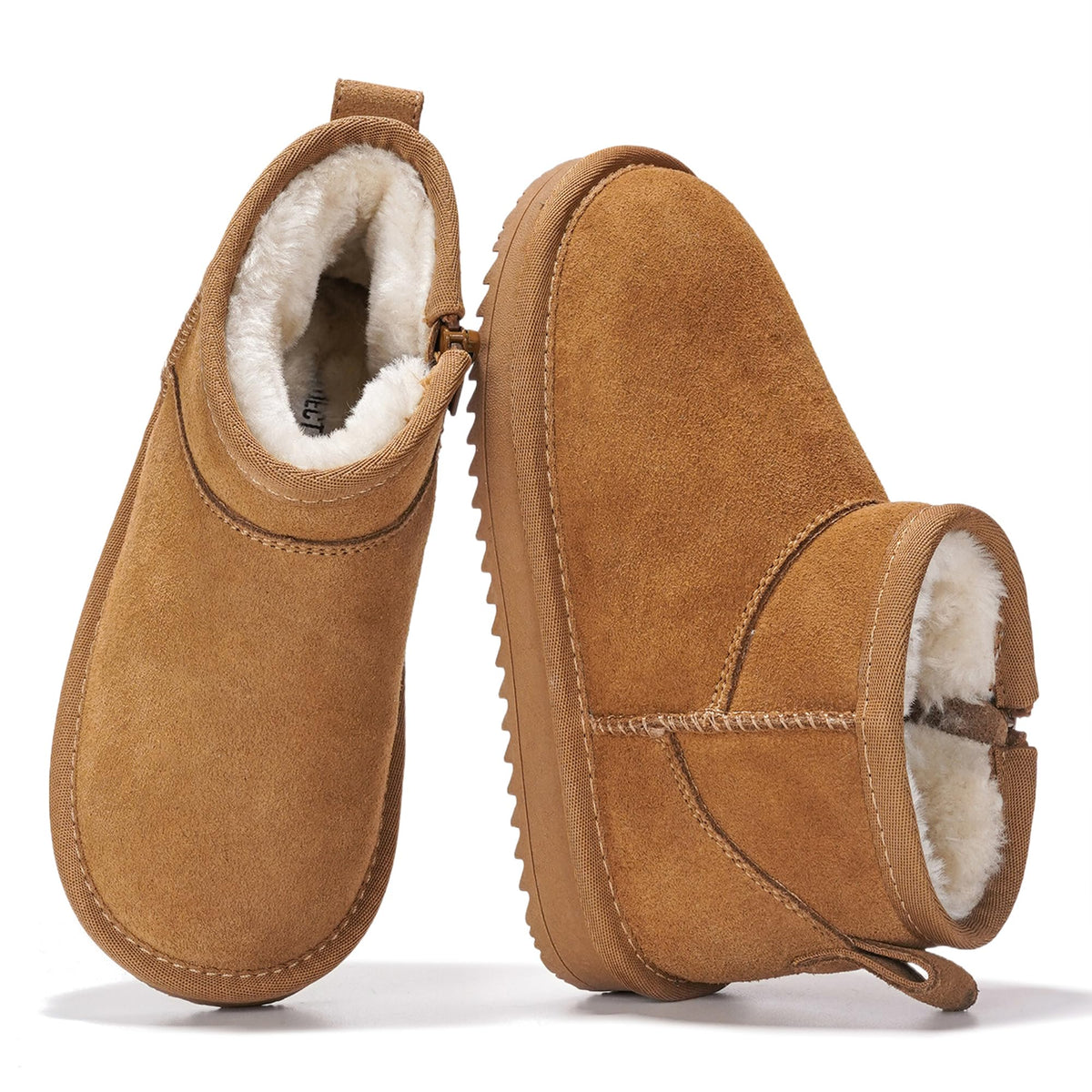 Project Cloud 100% Genuine Leather Girls Boots - Ankle Boots for Girls
