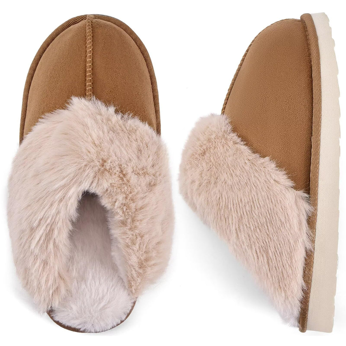 IceUnicorn Kids Slippers Girls Boys Fuzzy House Shoes Bedroom Slides