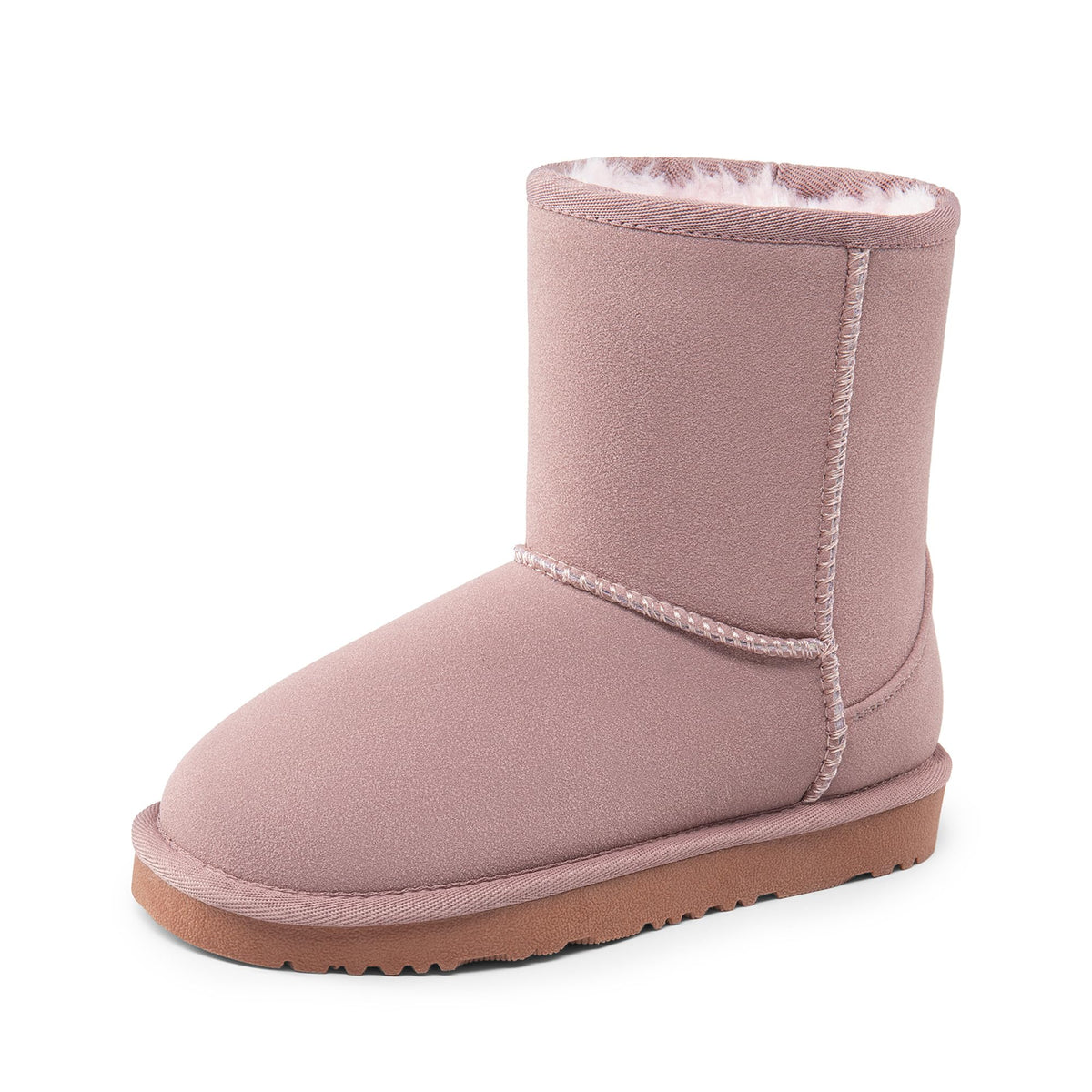 DREAM PAIRS Girls Boots Kids Boys Winter Mid Boot