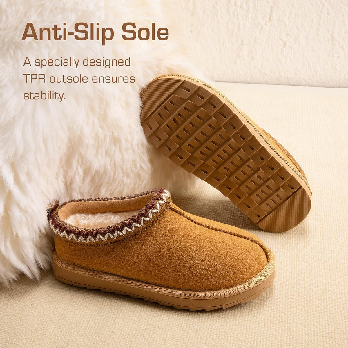 DREAM PAIRS Girls Boys Slippers Kids House Shoes