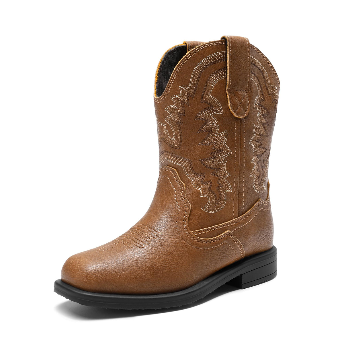 DREAM PAIRS Toddler Boys Girl Cowboy Cowgirl Boots