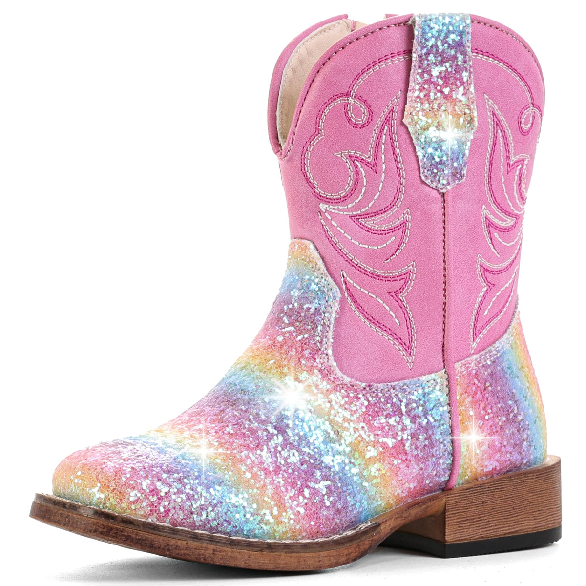 Girls Cowgirl Boots Toddler Boys Cowboy Boots for Kids