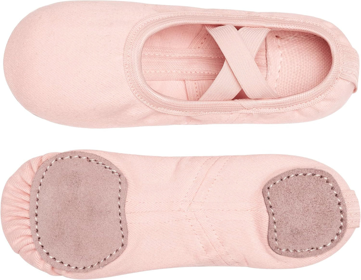 Stelle Ballet Shoes Toddler Slippers Highly Elastic Canvas Girls