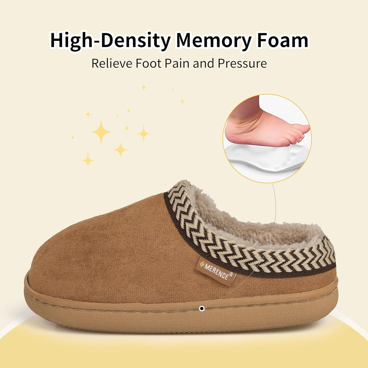 CIOR Boys Girls Slippers House Fuzzy Shoes Soft Slip-on Slippers Slides Indoor Outdoor