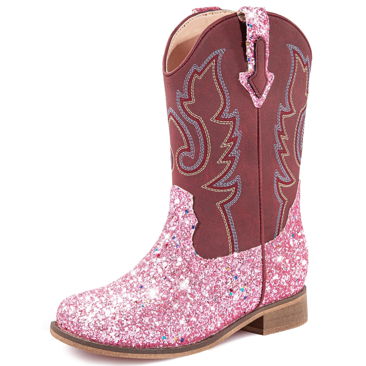Motasha Cowgirl Boots for Girls Toddler Boys Cowboy Boots Little Kids