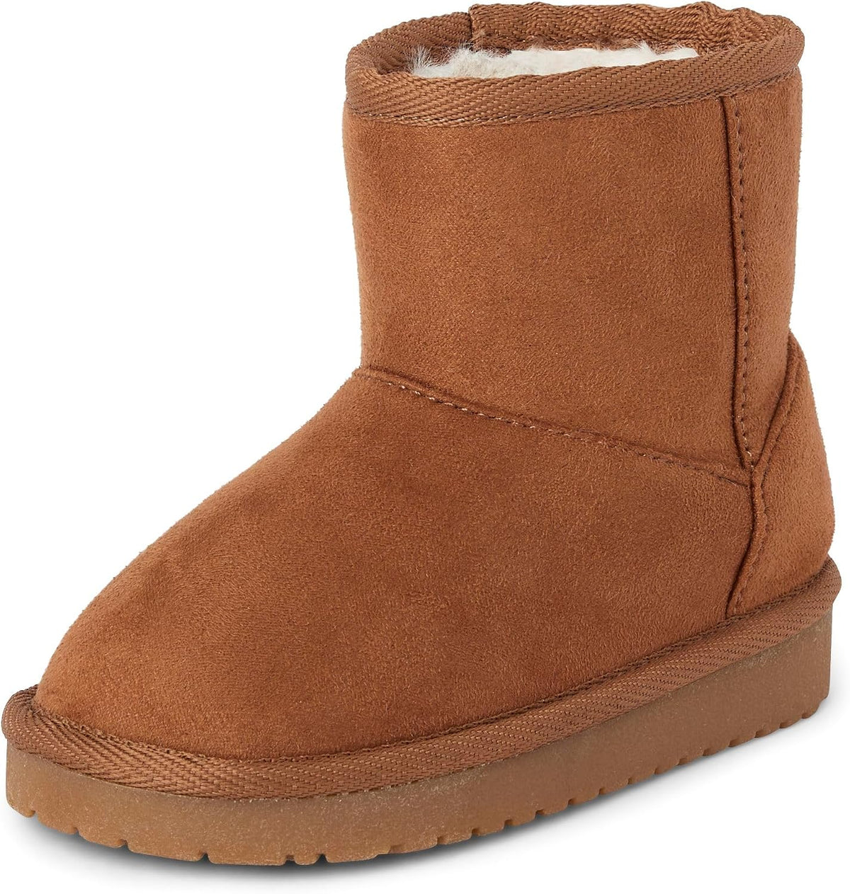 The Children's Place Baby Girls' Baby Girls and Toddler Classic Ankle Boots, Faux Fur Lined