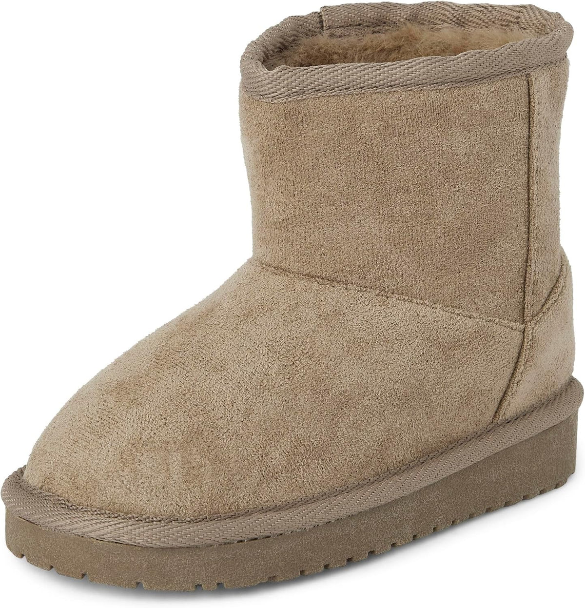 The Children's Place Baby Girls' Baby Girls and Toddler Classic Ankle Boots, Faux Fur Lined