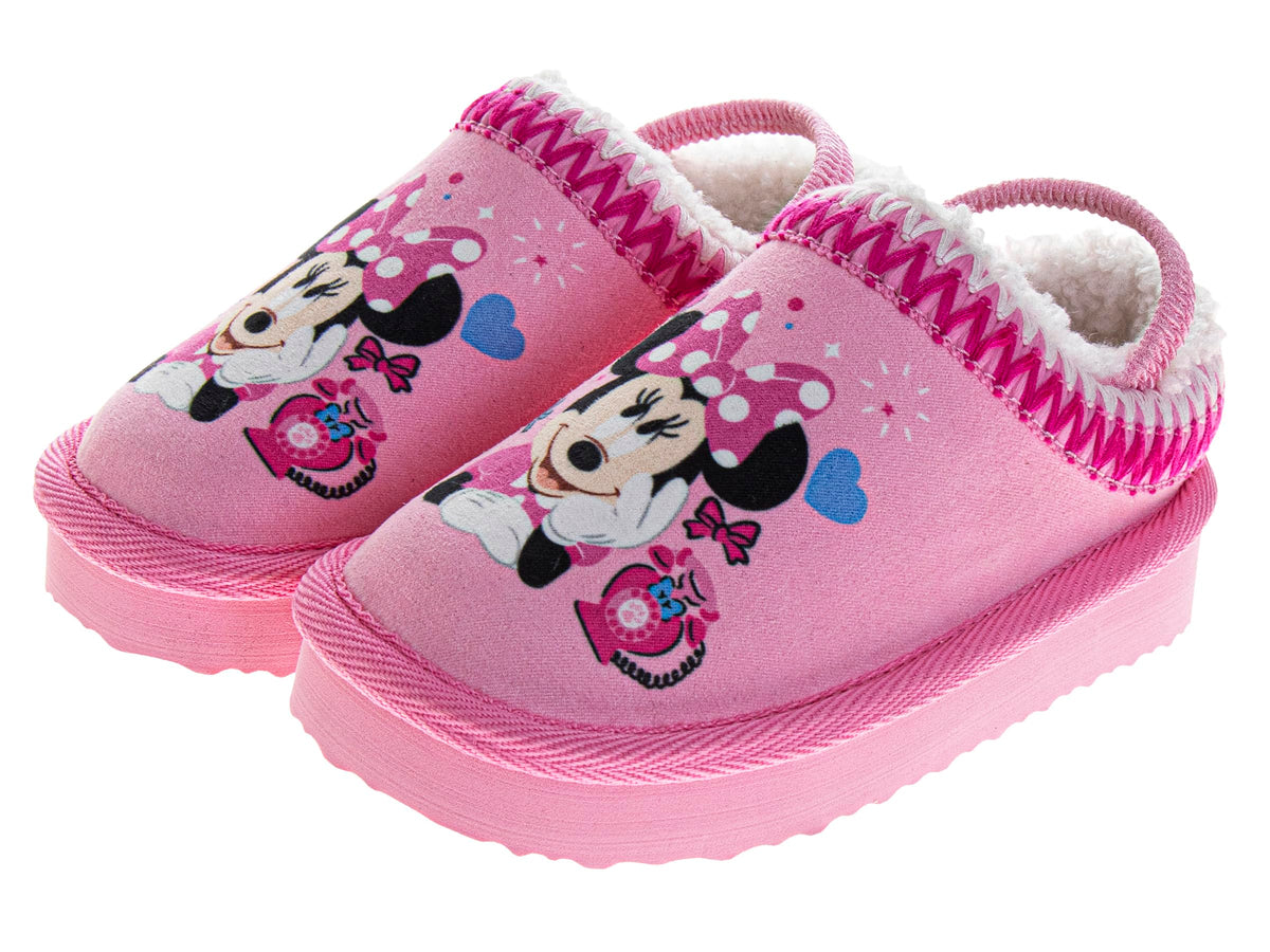 Josmo Cars Lightning Mcqueen Lilo Stitch Clog Slippers for Boy Girl Stitch and Angel Fur Lined Clogs Comfort Warm Soft Plush Lightweight House Shoes- Size 5-10 Toddler 11-13 Little Kid 1-5 Big kid