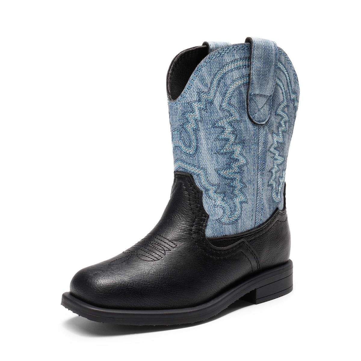 DREAM PAIRS Toddler Boys Girl Cowboy Cowgirl Boots