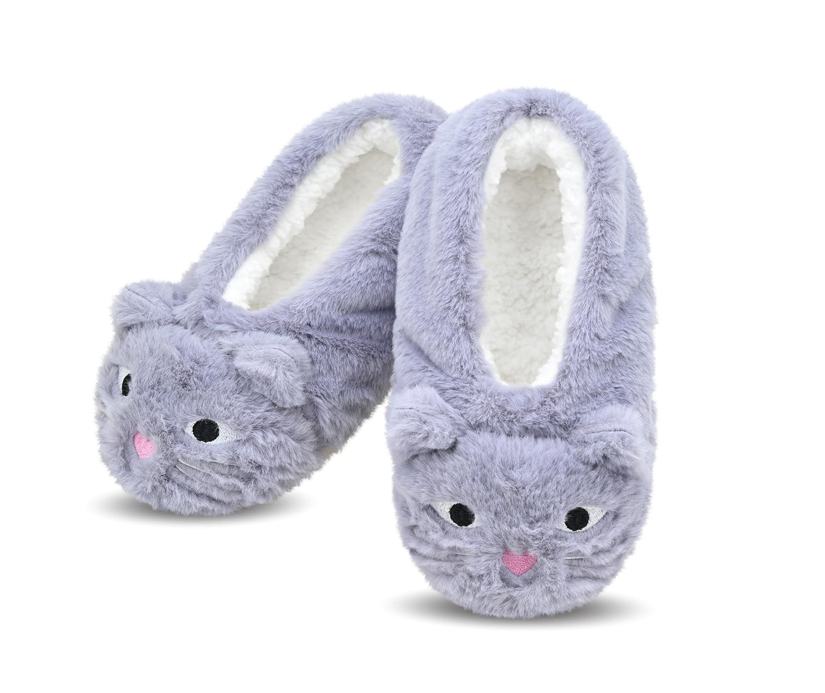 DICUIRD Kids Animal Fleece Slipper Socks Warm Fuzzy Indoor Bedroom Shoes