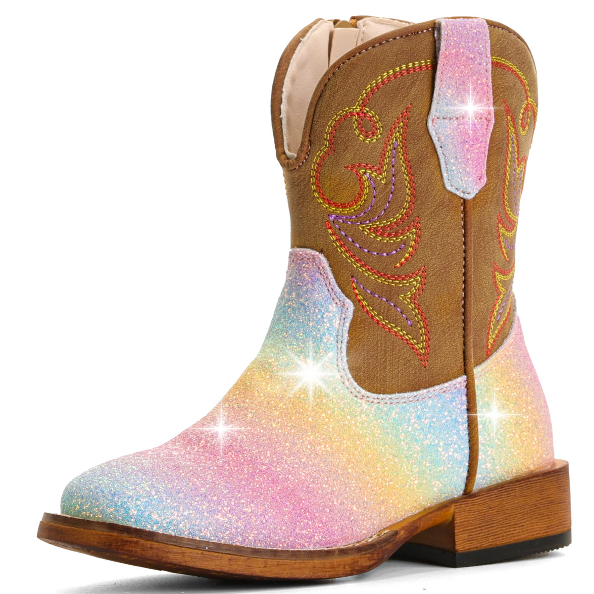 Girls Cowgirl Boots Toddler Boys Cowboy Boots for Kids