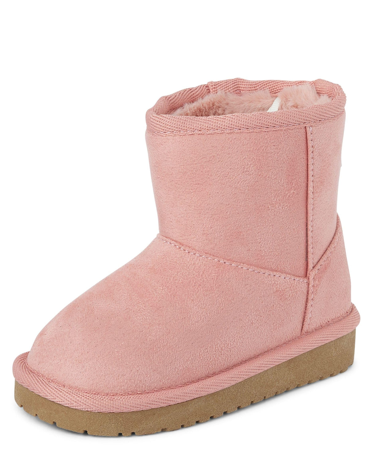 The Children's Place Baby Girls' Baby Girls and Toddler Classic Ankle Boots, Faux Fur Lined