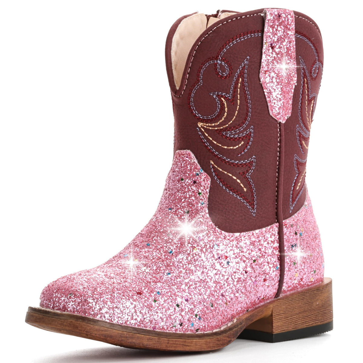 Girls Cowgirl Boots Toddler Boys Cowboy Boots for Kids